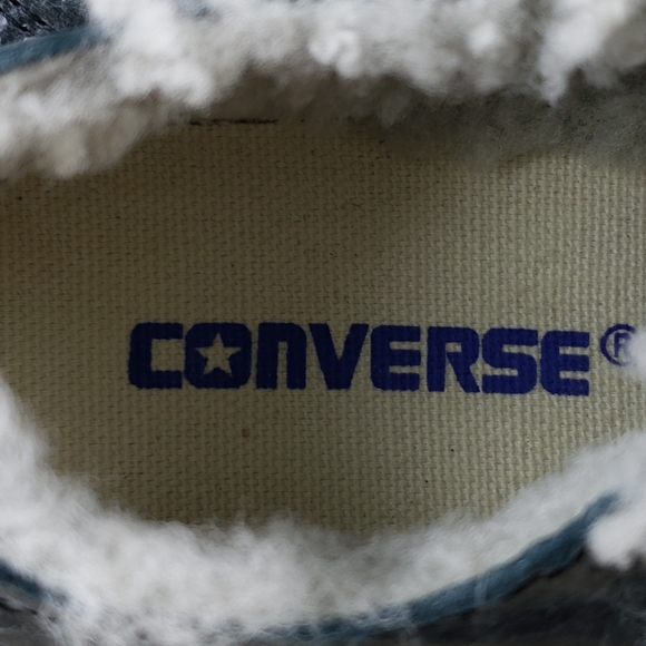 NEW Converse All Star Shearling Ix Leather Slip on - Picture 8 of 8